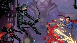 New Movies The Cws Elseworlds Crossover Gets A Comic Book Styled Poster New Movies A Comics Movies