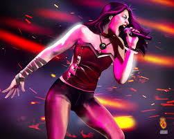 Covering oblivion might have been the most fun i have had. Floor Jansen Me Digital 2020 Art