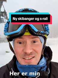 Ny skibanger og s-rail: En ny vri på skisporten
