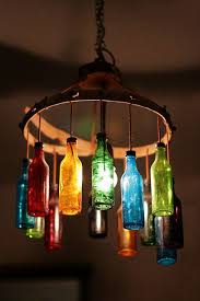 Recycled Bottle Light Beleuchtete Weinflasche Pavillon Beleuchtung Flaschenleuchten