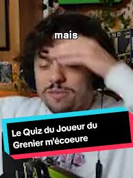 Encore du Code Lyoko pendant le Quiz du Joueur du Grenier (et je suis très  fâché) montage par @Protsky