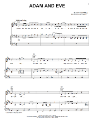Custis with the assistance of g. John Pizzarelli Adam And Eve Sheet Music Download Pdf Score 93468