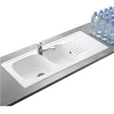 Evier Ceramique Blanc Villeroy Boch Targa 2 Bacs 1 Egouttoir Cuisissimo Evier Cuisine Ceramique Evier Cuisine Evier