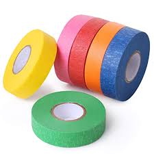 Mr Pen Colored Masking Tape Colored Painters Tape For Arts And Crafts 6 Pack Drafting Tape Craft Tape Labe Tape Crafts Colored Masking Tape Colored Tape