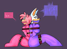 Rouge and Amy are in trouble - bondage by sheesea -- Fur Affinity [dot] net