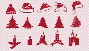 Christmas tree clip art • digital stamps png + photoshop brushes included! Christmas Tree Silhouette Graphy Illustration Red Christmas Creative Collection Holidays Christmas Decoration Png Pngegg