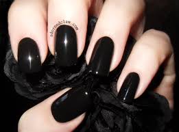 Boy de chanel nail colour. Chanel Black Satin The Adorned Claw