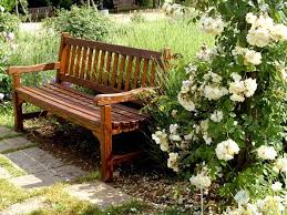 A few simple pieces of scrap lumber, a well placed log, or a bag of cement, some sand, gravel and an old plank all can function as a garden bench. Diy Garden Bench With A Back Drawings Photo Examples