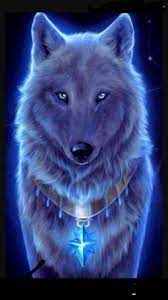 Download Galaxy Blue Wolf Wallpaper By Bossover9000 1b Free On Zedge Now Browse Millions Of Popul In 2021 Wolf Wallpaper Geometric Wolf Wallpaper Wolf Background