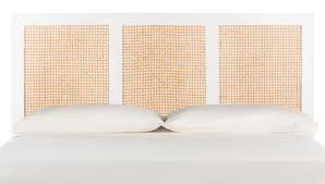 The neutral color tone will blend easily with many palettes. Hbd8004c Headboards Furniture By Safavieh
