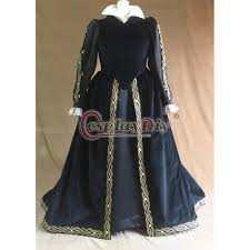 Here you can print black and white pictures for free. Cosplaydiy Custom Made 1500 S Tudor Costume Dress Queen Tudor Black Gown Dress Renaissance Faire Gown Dress L320 Movie Tv Costumes Aliexpress