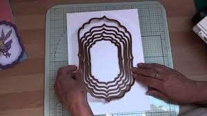 Pine tree and deer die cut paper cut outs, embellishments for scrapbooking, card making, card fronts, tree die cut, winter scene. Die Cutting And Spellbinders Card Making Magic Com Youtube