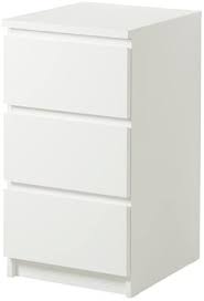 Ikea Malm - Cassettiera a 3 cassetti, 40 x 78 cm, colore: bianco : Amazon.it:  Casa e cucina
