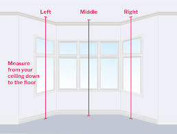 Use marking paint and spray the letter r on the sill. How To Measure Bay Windows For Designer Curtains