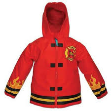 firetruck stephen joseph raincoat cute firetruck boy girl raincoat rain gear preschool kids raincoat red black