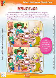 Menyegerakan Berbuka Puasa Dan Mengakhirkan Sahur Buku Anak Membaca Buku Buku