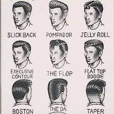 At first glance, a ducktail hairstyle is easy to mistake for a pompadour. Grease Hairstyle Names Author On K