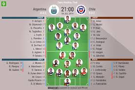 The match will take place at the olimpico nilton santos stadium in rio de janeiro(brazil). Argentina V Chile As It Happened