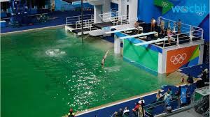 Olympic history diving was included in the olympic games for the first time at the 1904 games in st. 2016 Olympics Rio Diving Pool Turns Green Youtube