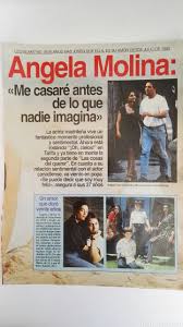 Sm report, article ♦ reportaje gráfico illustrated report. Recorte Revista Lecturas Angela Molina 3 06 94 Buy Other Articles Made Of Paper At Todocoleccion 125043296