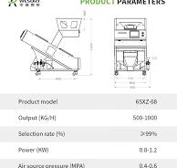 CCD Rice Color Sorter Wholesale Color Sorting Machine for Grain Cereal  Wheat Corn Peanut Beans Seeds Tea Nuts Watermelon Seed