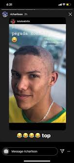 Richarlison with r9 haircut :scissors::haircut:‍♂️. ð—•ð—¿ð—®ð˜€ð—¶ð—¹ ð—™ð—¼ð—¼ð˜ð—¯ð—®ð—¹ð—¹ Su Twitter Richarlison Got The R9 Trim