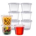 Amazon.com: Pantry Value [200 Sets - 5.5 oz.] Cups with Lids ...