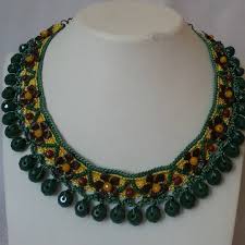 Otantik Etnik Hediye Elisi Emek Bohem Taki Ozguntasarim Statement Necklace Beaded Necklace Necklace