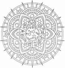 25 Fantastiche Immagini Su Mandala Difficili Da Colorare Per Adulti