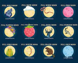 full moon names native american moon names folklore