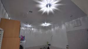 Swarovski Sternenhimmel Grace Spanndecke Weiss Im Bad Haus Deko Beleuchtung Spanndecken