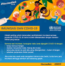Imunisasi Dan Covid 19 Who Malaysia