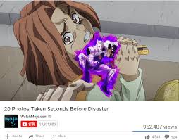 10 haunting photos taken moments before disasters. Seconds Before Disaster Top 10 Anime List Parodies Know Your Meme