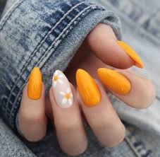 36 Pretty Summer Nail Designs For Beautiful Look Warna Kuku Manikur Kuku Kuning