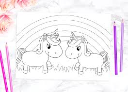 Click on any of the thumbnails below to download the printable colouring page. Free Unicorn Colouring Sheets Doodle And Stitch