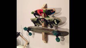 Avis à ceux qui utilisent le skate comme objet de quelle accroche choisir pour éviter le clou et le bout de ficelle ? Skate Rack Youtube