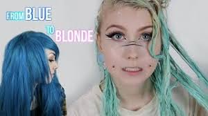 I would say toning is a requirement when putting very cool colors (such as blue) onto bleached dark hair because blue. From Blue To Blonde How I Bleach My Hair And Keep It So Healthy Youtube