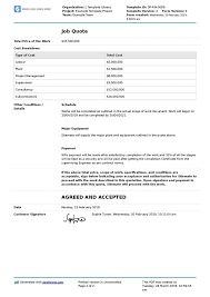 Get Our Sample Of Construction Quotation Template Be An Example Quotes Job Quotes Quotations