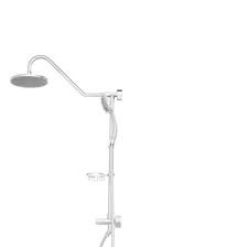 Pulse Showerspas Kauai Iii 3 Spray Handshower And Showerhead Combo Kit In Chrome Finish 1011 Ch The Home Depot Shower Heads Shower Panels Hand Shower