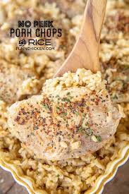 Reviewed by millions of home cooks. No Peek Pork Chops Rice Plain Chicken