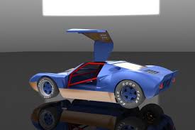 The second generation ford gt became available for the 2017 model year. Ford Gt 40 Old 3d Cad Model Library Grabcad