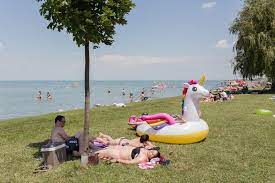It has an area of 231 square miles (598 square km) and extends for 48 miles. Discover The Wild Side Of Lake Balaton Hungary S Hedonistic Summer Escape The Calvert Journal