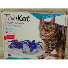 For Sale Thinkat Interactive Cat Feeder Aik Cfl Wb Aikiou Webstore Cat Feeder Cat Pet Supplies Cat Help