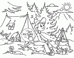 Free, printable summer coloring pages for kids. Free Coloring Pages Summer Camp Coloring Home