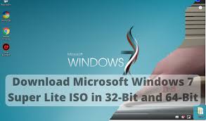 If you have the license of the . Update Download Link Microsoft Windows 7 Super Lite Iso In 32 Bit And 64 Bit The Deep News Source