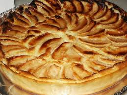 Tarte Aux Pommes A L Alsacienne Flan Au Pomme Recette Tarte Aux Pommes Tarte Aux Pommes