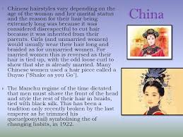 The requirement that han chinese men and others under manchu rule give up their traditional hairstyle… History Of Haircuts From 3000 B C To Present Day Dubovickaya M V Ppt Download