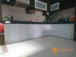 Kitchen set aluminium acp putih background powerpoint aesthetic. Kitchen Set Aluminium Full Acp Depok Jualo