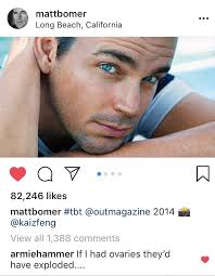 Armie Hammer Fangirling Over Matt Bomer Is What I Needed Today Callmebyyourname
