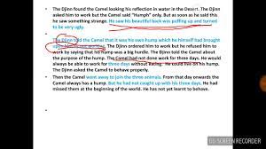And it tells how the camel got his hump. Tnpsc Grp2a General English How The Camel Got Its Hump Youtube
